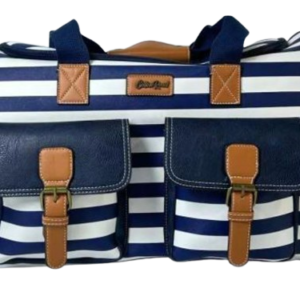 Cotton on Stripey Weekender Bag
