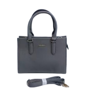 Cotton On Plain Pu Handbag Grey