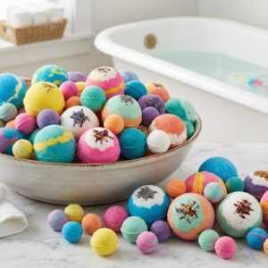 Bath Bombs large Mixed Colours Each