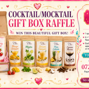 COCKTAIL/MOCKTAIL GIFT BOX RAFFLE!